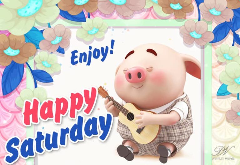 Enjoy your me time – Happy Saturday