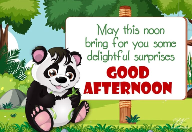 Good Afternoon Wishes