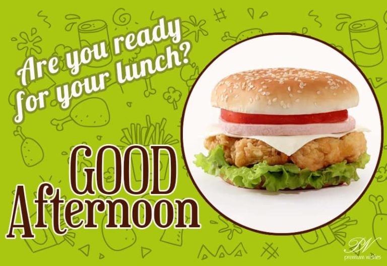 Good Afternoon Wishes