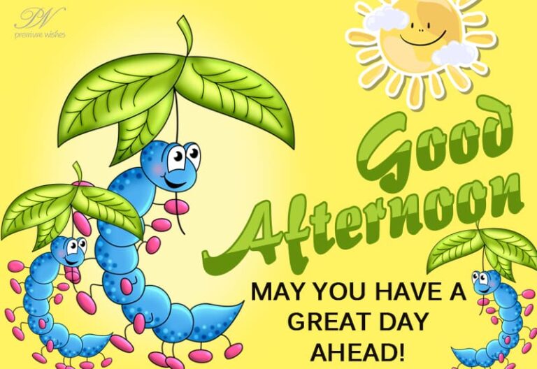 Good Afternoon Wishes