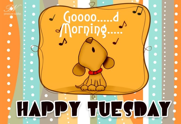 Goooo…d Morning – Happy Tuesday Goooo…d Morning – Happy Tuesday