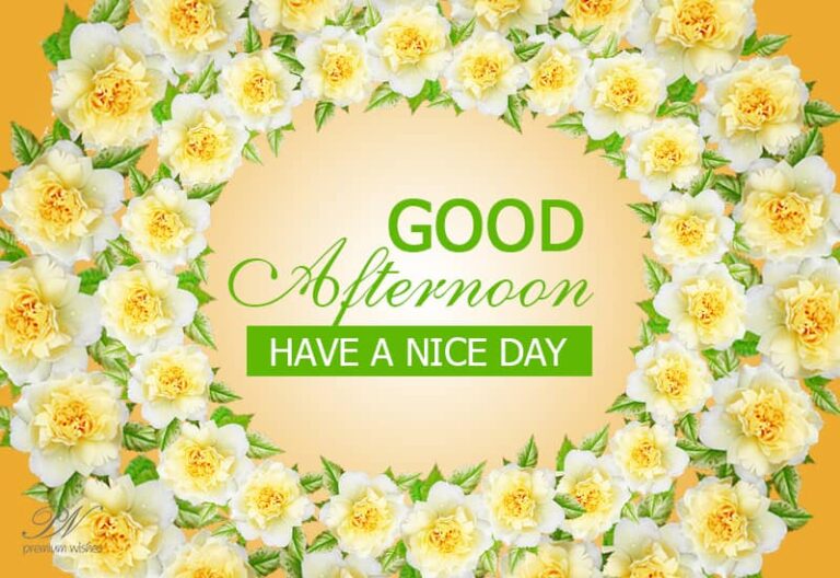 Good Afternoon Wishes