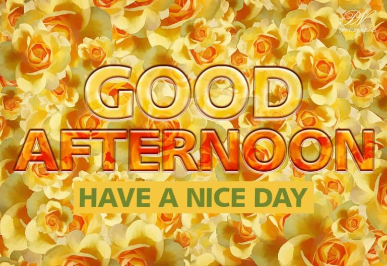 Good Afternoon Wishes
