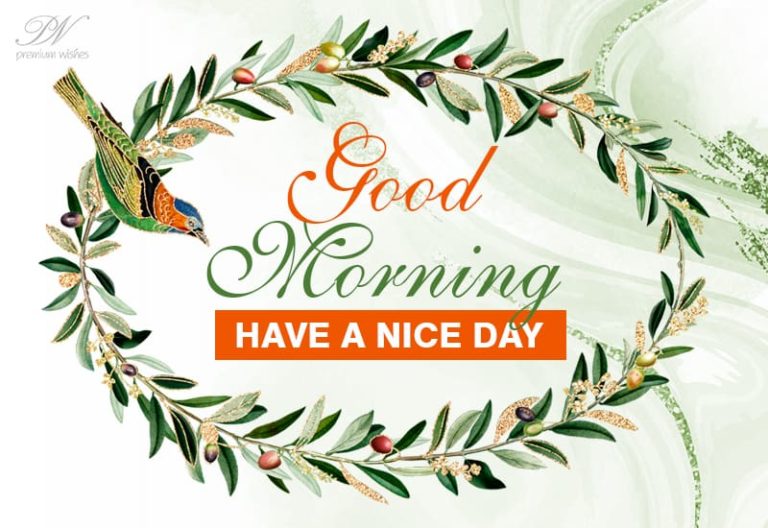 Have a nice and fruitful day – Good Morning Have a nice and fruitful day – Good Morning
