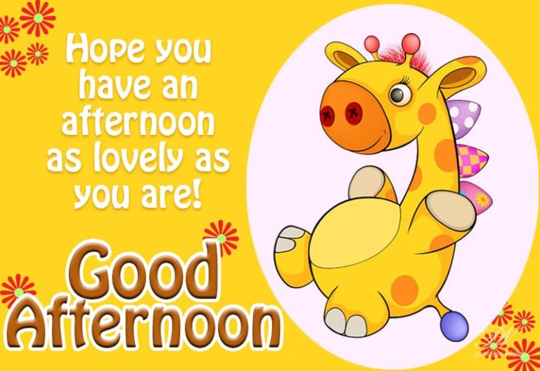 Good Afternoon Wishes