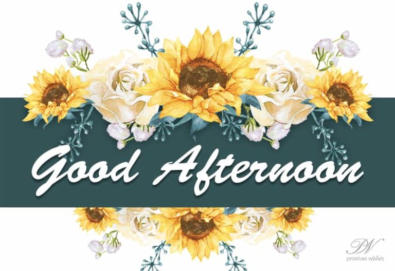 Good Afternoon Wishes