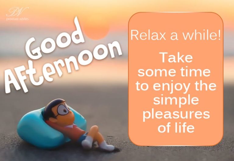 Good Afternoon Wishes