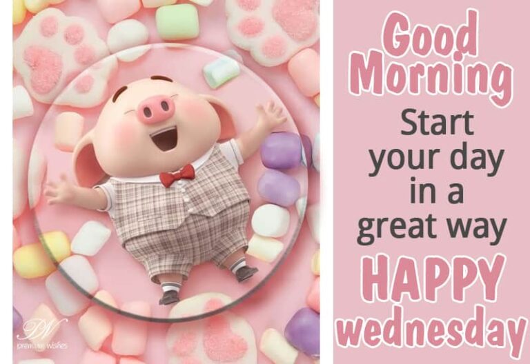 Good Morning  – start your day in a great way – Happy Wednesday