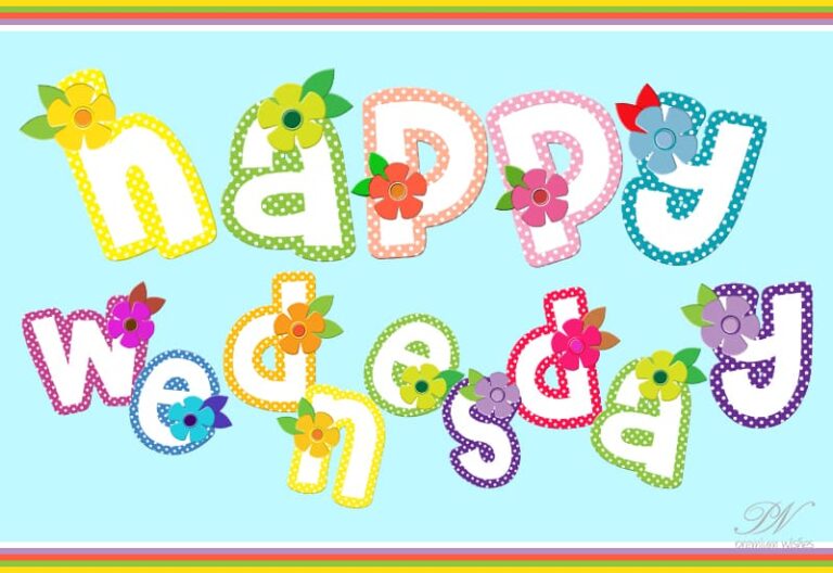 Happy Wednesday – Happy Days – Be in love and enjoy