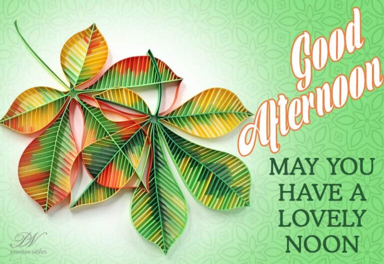 Good Afternoon Wishes