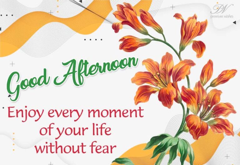 Good Afternoon Wishes