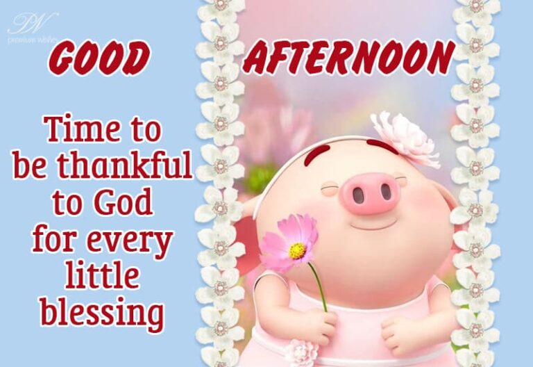 Good Afternoon Wishes
