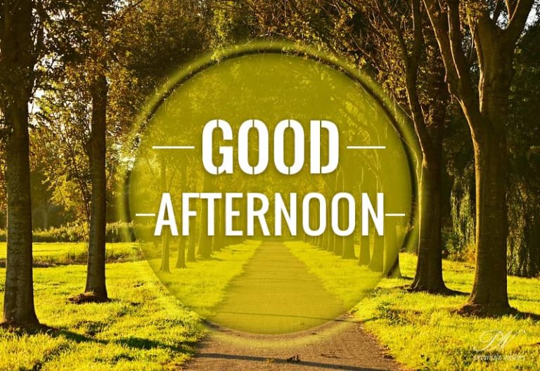 Good Afternoon Wishes