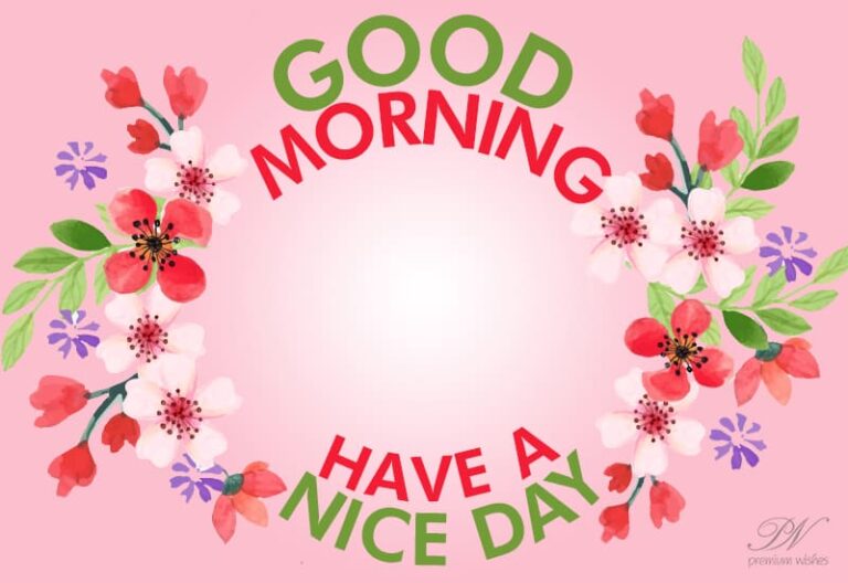 Good Morning – Have a safe and nice day today Good Morning – Have a safe and nice day today