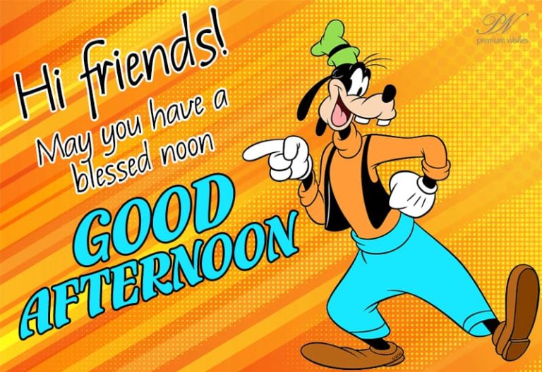 Good Afternoon Wishes
