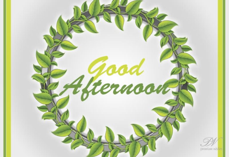Good Afternoon Wishes