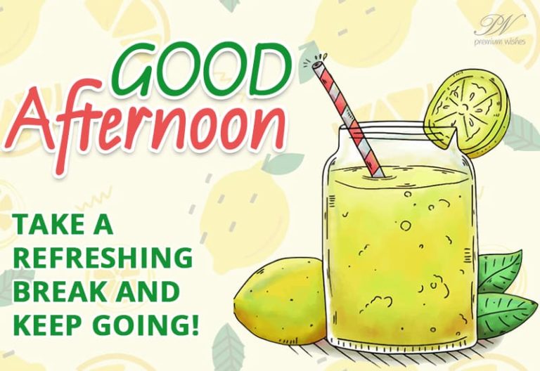 Good Afternoon Wishes