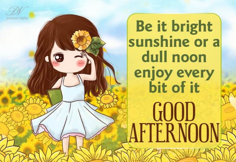 Good Afternoon Wishes