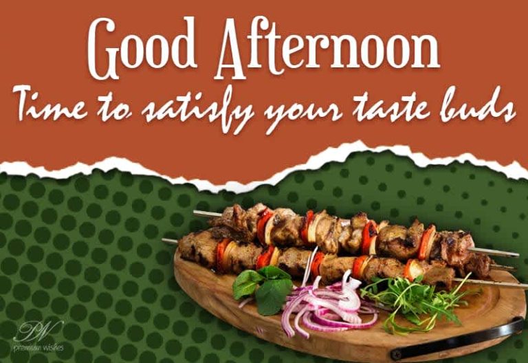 Good Afternoon Wishes