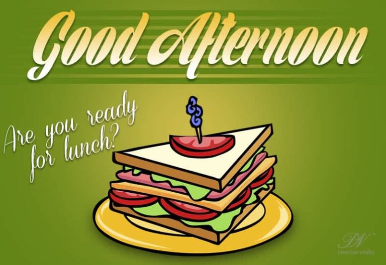 Good Afternoon Wishes