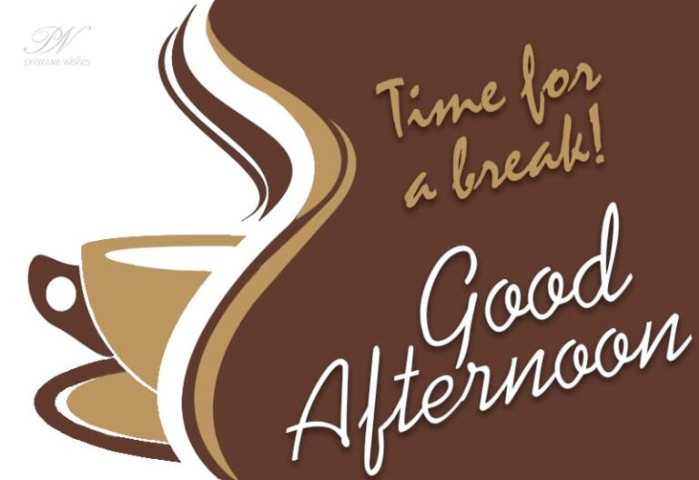 Good Afternoon Wishes