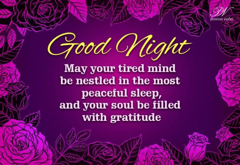 Good Night Wishes