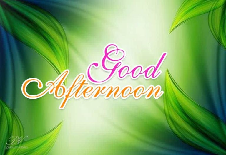 Good Afternoon Wishes
