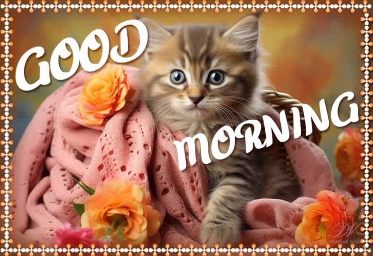 Good Morning – get up and get going