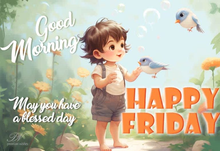 Good Morning – May you have a blessed Friday