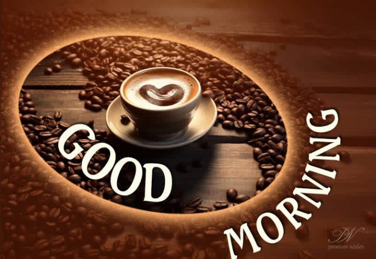 Good Morning – Smile and Enjoy your morning coffee