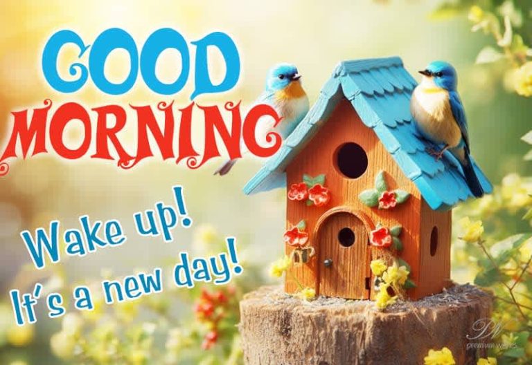 Good Morning – Wake up It’s a new day – start afresh