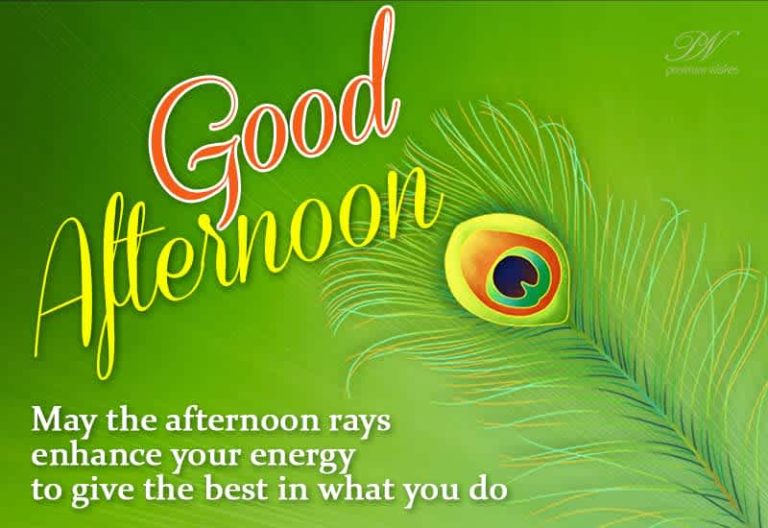 Good Afternoon Wishes