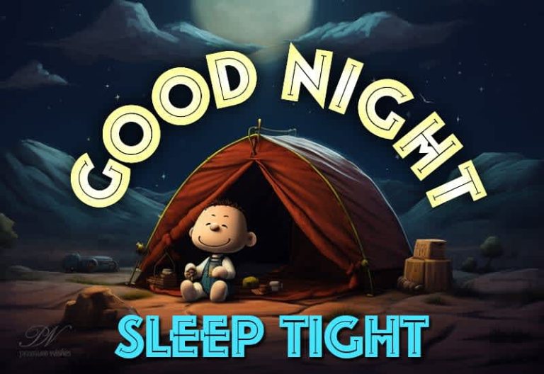 Good Night – Friends Sleep Tight and Rest Well