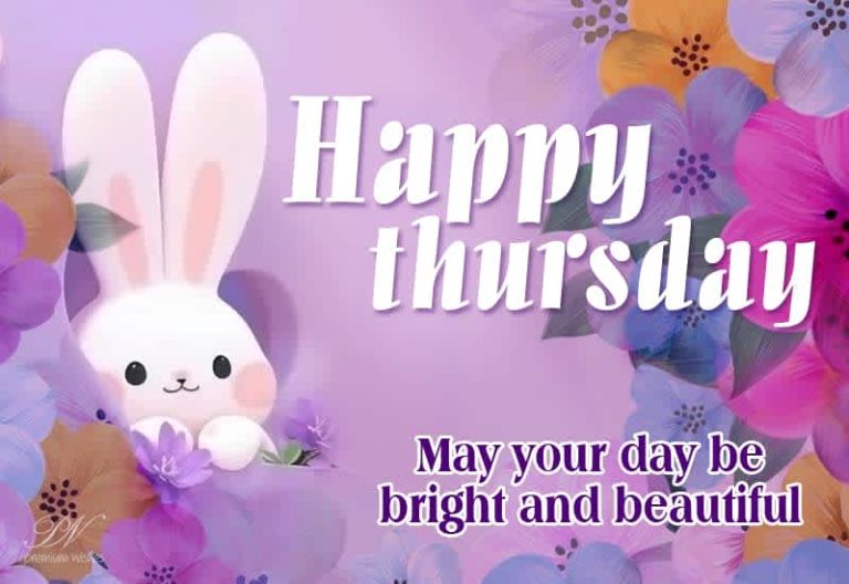Happy Thursday – May your day be bright and beautiful
