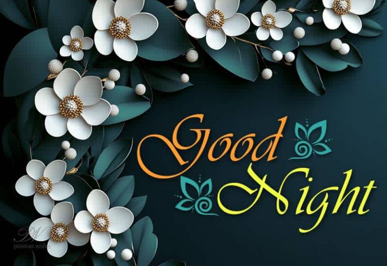 Good Night – rest easy to be ready for lots of smiles tomorrow