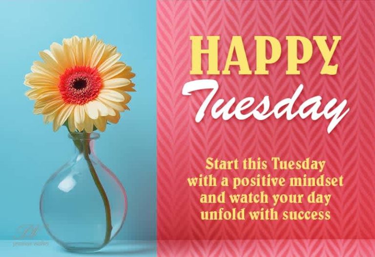 Happy Tuesday – Start this day with a positive mindset