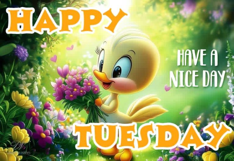 Happy Tuesday – Have a nice day friends – Smile and Be Happy