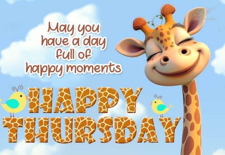 Happy Thursday – May you have a day full of happy moments