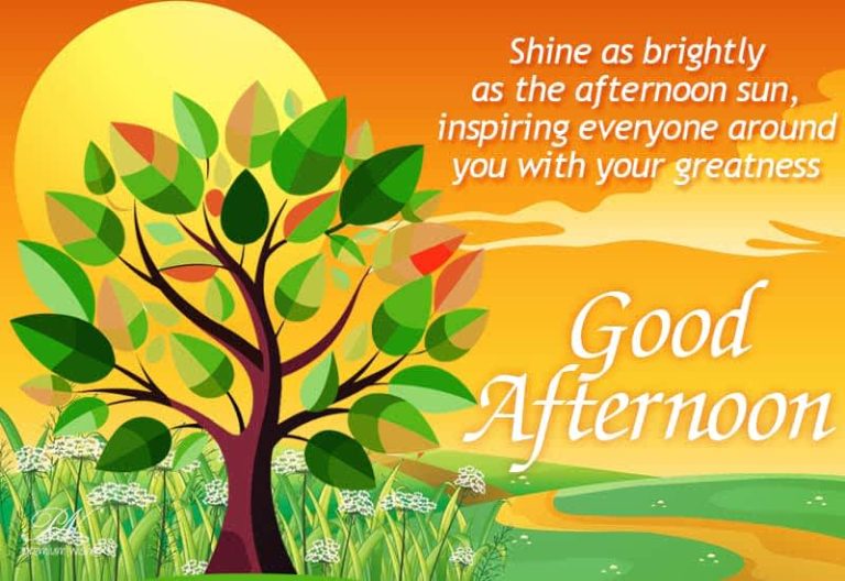 Good Afternoon Wishes