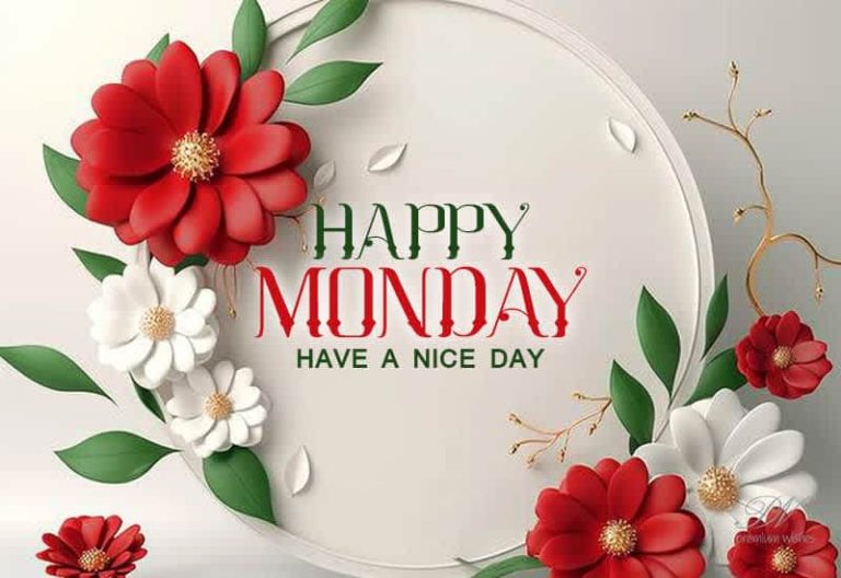 Happy Monday – Have a nice day friends – hope you have a fantastic time