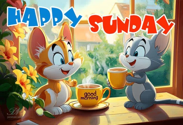 Happy Sunday – Good Morning – Spend your weekend with friends