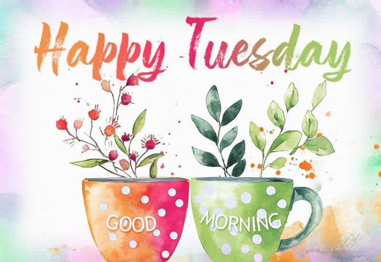 Happy Tuesday – Good Morning – Enjoy your morning cuppa