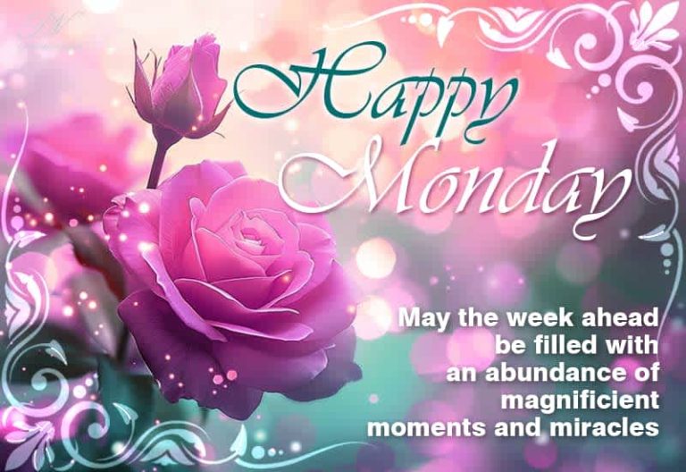 Happy Monday Friends – May the week ahead be filled with an abundance of magnificent moments and miracles