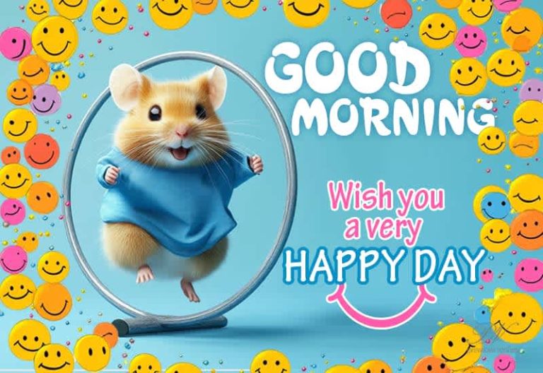 Good Morning – Wishing you a Happy Day