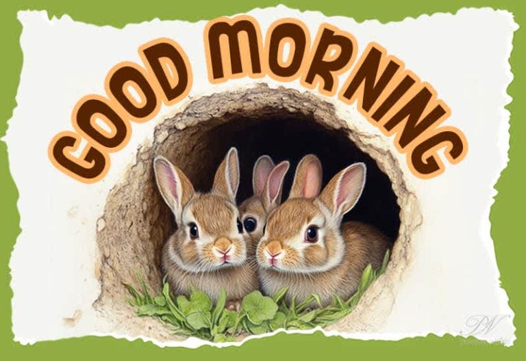 Good Morning – Enjoy this cosy morning with friends