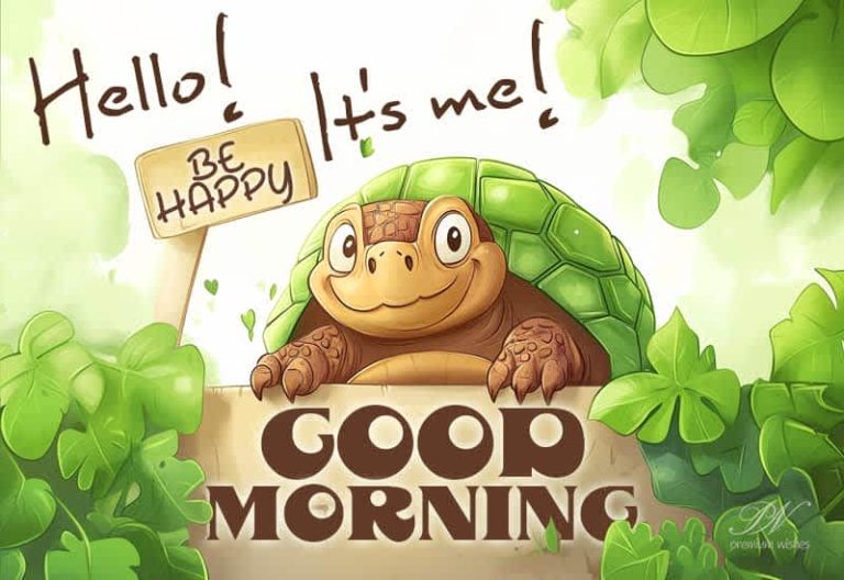 Hello Be Happy – It’s me – Good Morning