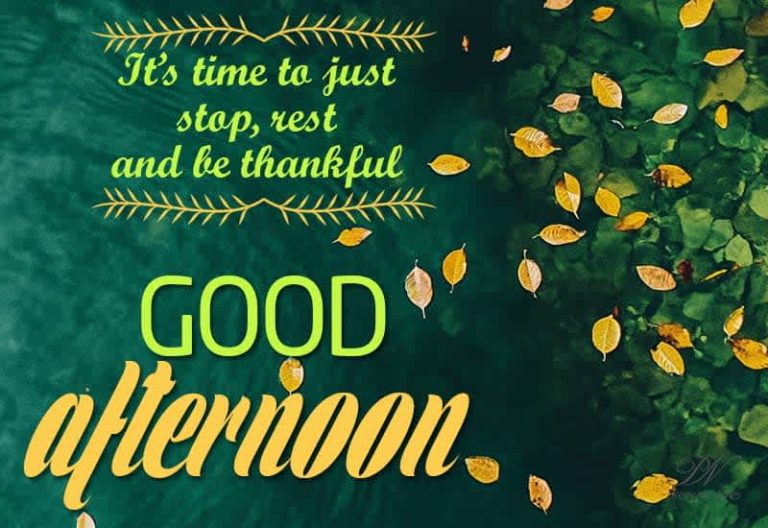 Good Afternoon Wishes