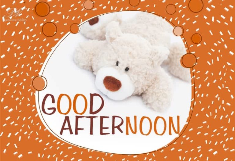 Good Afternoon Wishes