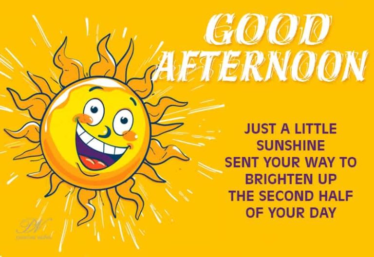 Good Afternoon Wishes