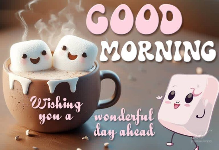 Good Morning – Wishing you a wonderful day ahead